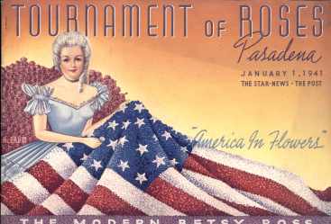 Tournament of Roses 1941 Beautiful program