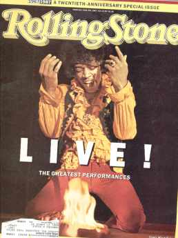 Jimi Hendrix on Rolling Stone June 1987