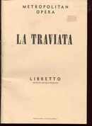 La Traviata Libretto 1957 Metropolitan Opera
