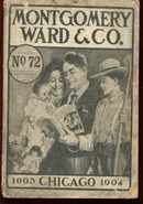 Montgomery Ward Catalog 72 1903-4 Beautiful