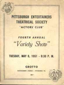 Theatrical Society Actors Club Variety Show