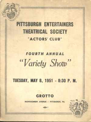 Theatrical Society Actors Club Variety Show