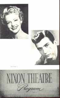 Fanny 1957 Italo Tajo & Billy Gilbert program