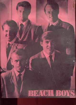 Great Beach Boys Poster Aspen Mag 1966 RARE