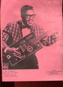 Bo Diddley Poster Aspen Mag 1966 RARE