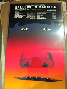 HALLOWEEN MADNESS POSTER 1980