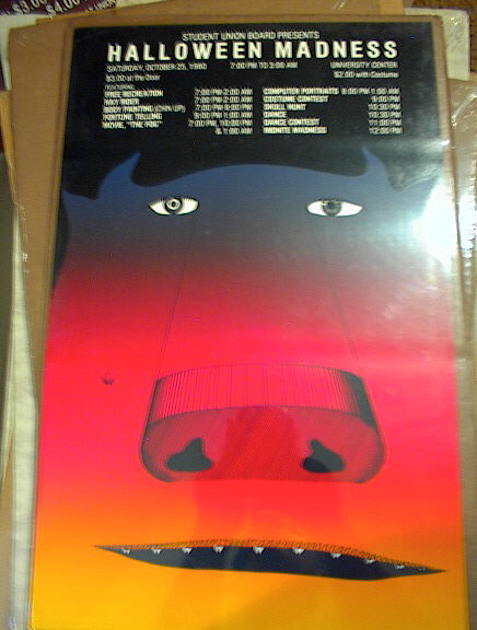 HALLOWEEN MADNESS POSTER 1980