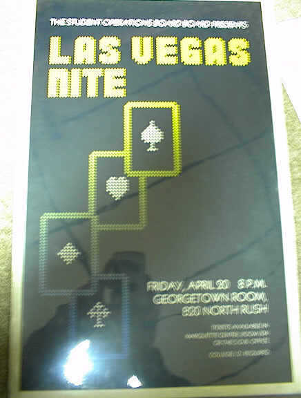 LAS VEGAS NITE CONCERT POSTER