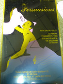 THE PERSUASIONS 1981 13X20 CONCERT POSTER