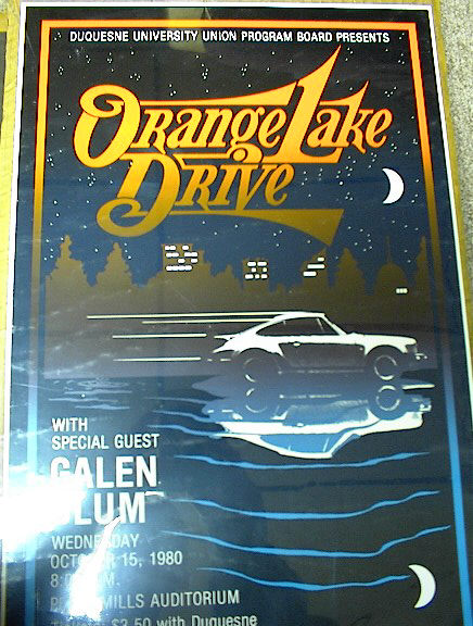 ORANGELAKE DRIVE 20X13 S/W POSTER