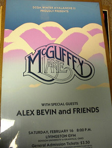MCGUFFY LANE S/W 1980 POSTER
