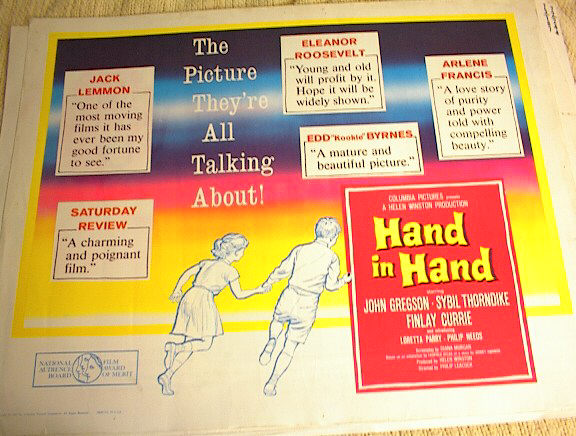 HAND AND HAND *ING JACK LEMMON 1961