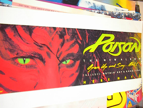 POISON THE OPEN UP AND SAY AHH ! ALBUM.