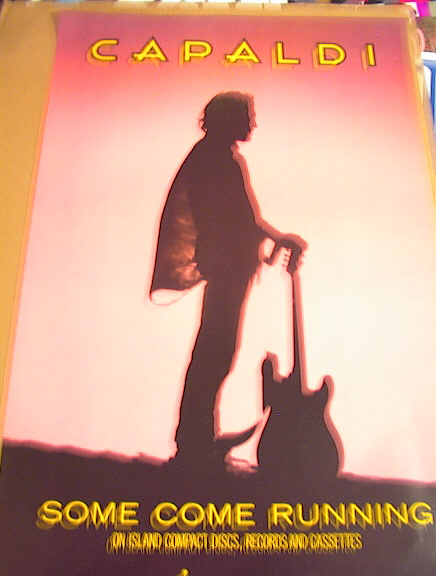 CAPALDI THE SOME COM RUNNING ALBUM POSTER