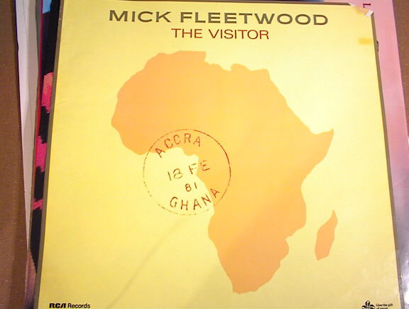 MICK FLEETWOOD THE VISITOR ALBUM POSTER