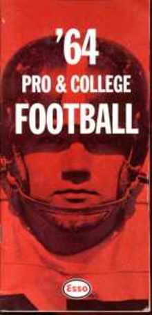 Esso pro & college football guide 1964