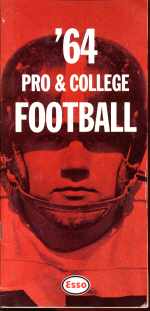 Esso pro & college football guide 1964