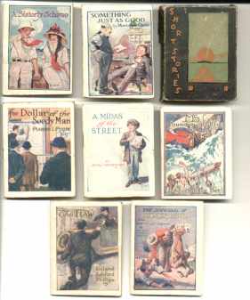 rare mini books circa 1915 Poe Cullen Others