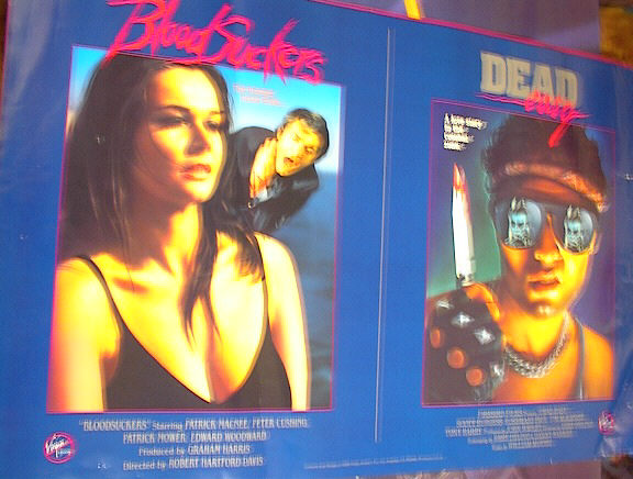 BLOOD SUCKERS AND DEADB EASY SPLIT POSTER