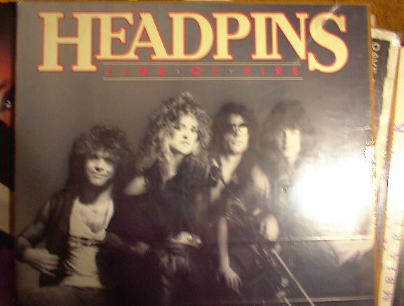 HEADPINS LINE OF FIRE SHRINK WRAPPED POSTER