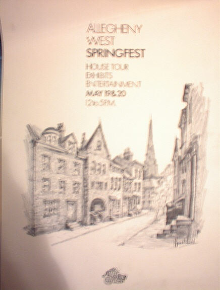 ALLEGHENY WEST SPRING FEST POSTER