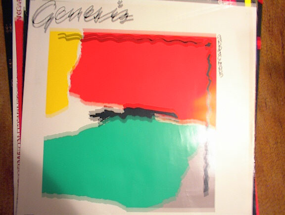 VERY COLORFUL POSTER OF GENESIS ABACAB