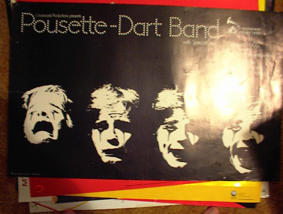 POUSETTE-DART BAND CONCERT POSTER