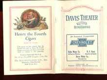 davis theater keiths vaudeville 1923 program
