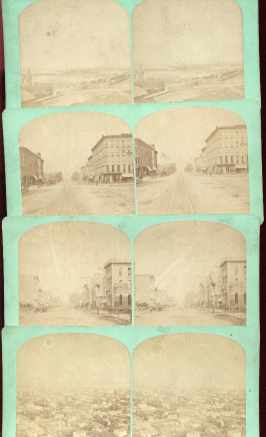 Rare Weber Erie PA 4 Cards circa 1870s