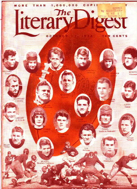 College Captains Literary Digest 1934