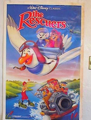 WALT DISNEY THE RESCUERS