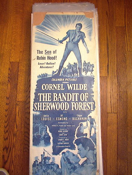 CORNEL WILDE THE BANDIT OF SHERWOOD FOREST