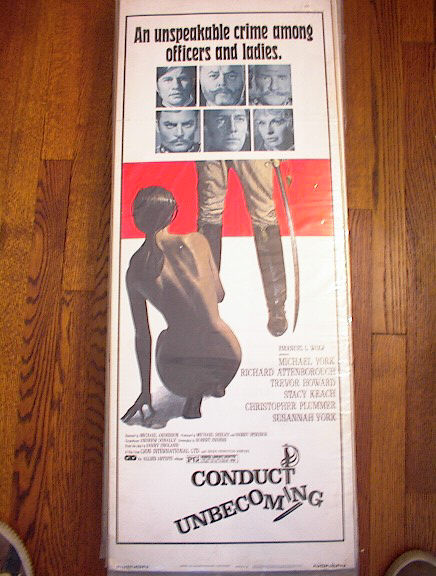 CONDUCT UNBECOMING 1975*ing MICHAEL YORK