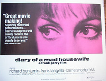 DIARY OF A MAD HOUSEWIFE 1970 NICE POSTER