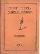 PA Normal School Football 1930 Program
