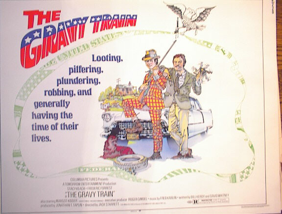 THE GRAVY TRAIN 1974 *ing STACY KEACH