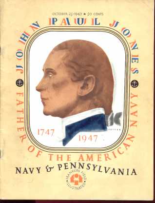 Navy vs Pennsylvania Oct 1947 John Paul Jones