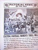 EXCITING FOOTBALL MOMENTS THRILL 1941 PHOTOS