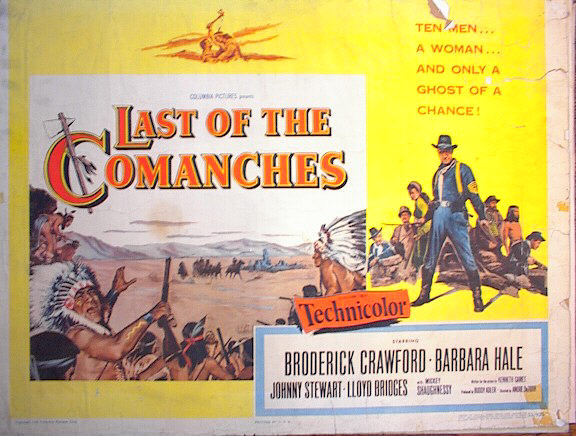 1952 LAST OF THE COMANCHES*ingLLOYD BRIDGES