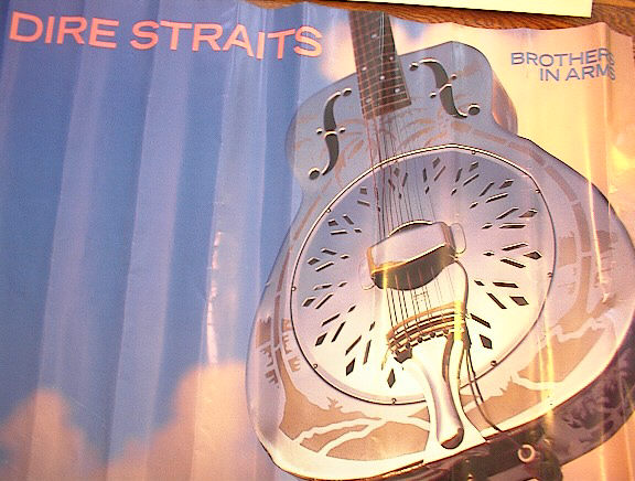 DIRE STRAITS ALBUM BROTHER IN ARMS POSTER