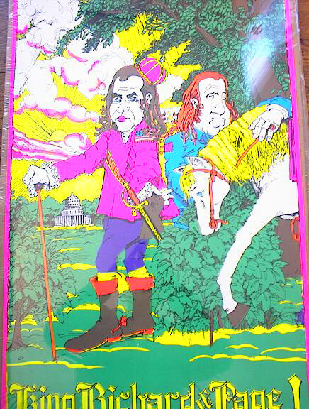 'KING RICHARD & PAGE' POSTER GREAT L@@K