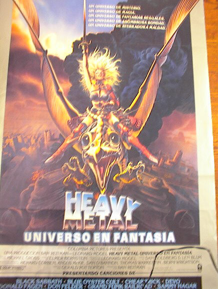 HEAVY METAL - ALL NAMES ARE IN SPANISH