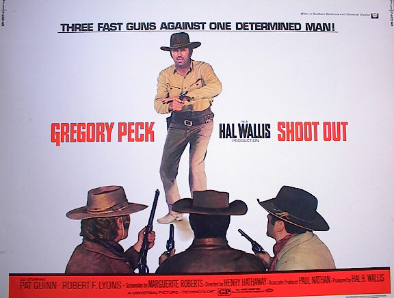 SHOOT OUT 1971 *ing GREGORY PECK
