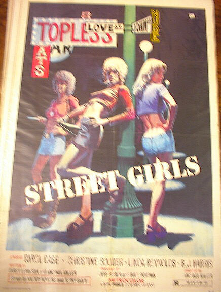 STREET GIRLS 1975 *ing CAROL CASE