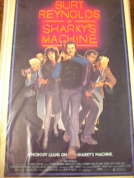 SHARKY'S MACHINE 1981 *ing BURT REYNOLDS