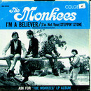 The Monkees I'M A BELIEVER 45rpm photo cover