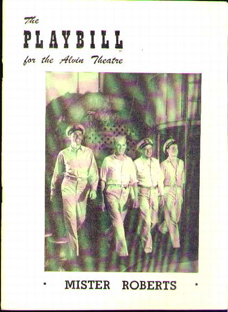 PLAYBILL 1949 HENRY FONDA Mr Roberts