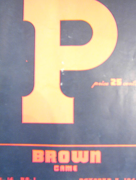 ATHLETIC NEWS 'P'BROWN GAME vol.14 OCT 5,1946