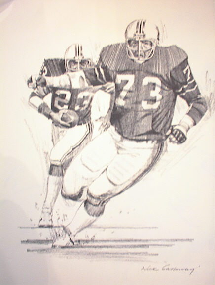1981 STEVE NELSON CUTTING OFF A PASSING LANE