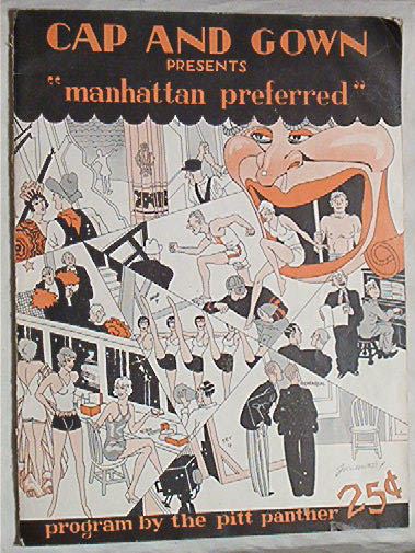 Cap & Gown Program 1930 Manhattan Preferred